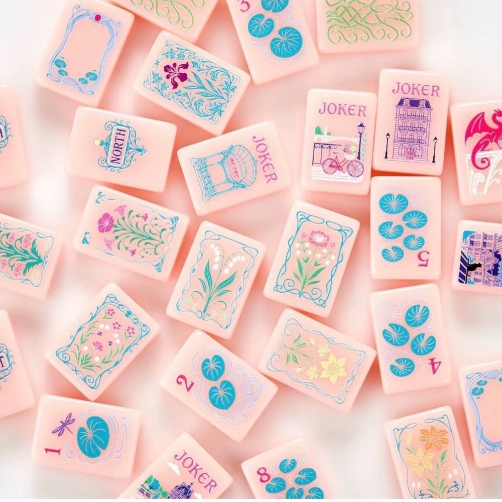 Parisian Design Mahjong Tile Set